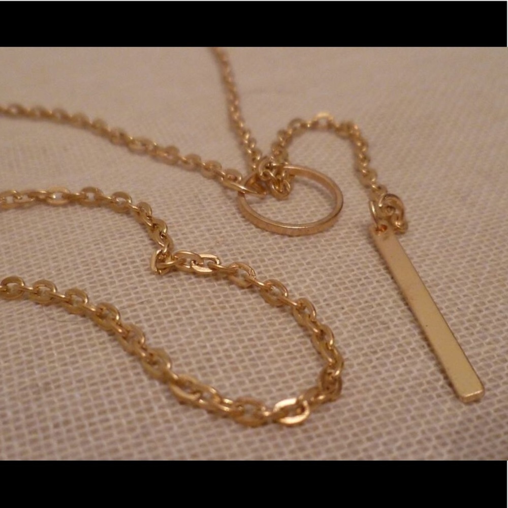 New Elegant Sexy Modern Gold Statement Necklace - Picture 4 of 5